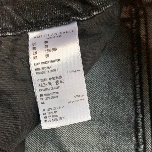 American Eagle | High-Waist Denim Shorts - Picture 6 of 8